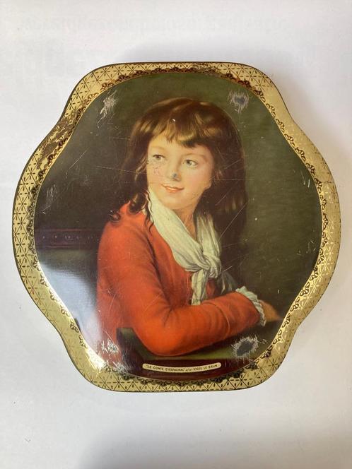 Vintage blik  “Crêpes à dentelles” + Engelse koekjes, Verzamelen, Blikken, Zo goed als nieuw, Overige, Ophalen of Verzenden
