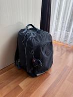 Sac à dos Kipling bleu pailleté en parfait état, Enlèvement, 25 à 40 cm, Kipling, 45 à 60 cm