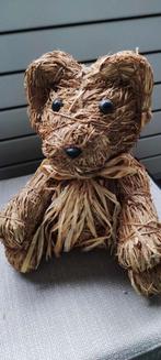 rieten decoratiebeer, Enlèvement ou Envoi, Comme neuf