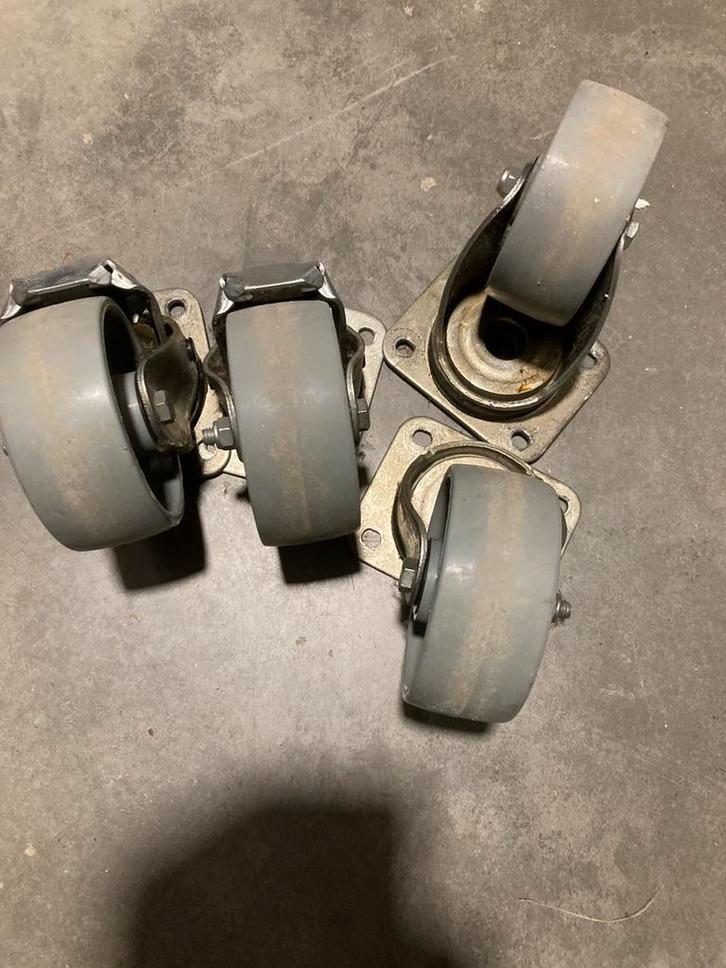 Roues pivotantes, Bricolage & Construction, Roues & Roulettes pivotantes, Comme neuf, Enlèvement