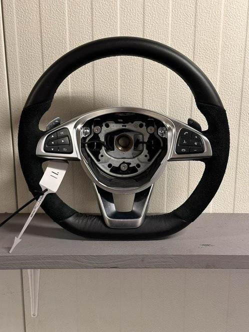 Origineel Mercedes-Benz W205 AMG nieuw bekleed stuurwiel, Auto-onderdelen, Besturing, Mercedes-Benz, Gebruikt, Ophalen of Verzenden