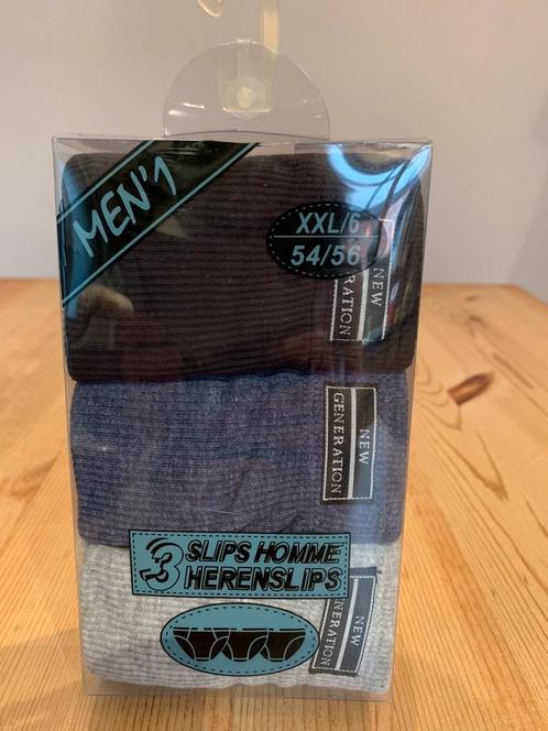 SPLINTERNIEUWE! slips 3 in 1 pak, Kleding | Heren, Ondergoed, Slip, Blauw, Ophalen of Verzenden