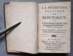 La médecine statique de Sanctorius...(LE BRETON) (1735), Ophalen of Verzenden