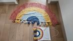 Tapijt regenboog + wanddecoratie, Enlèvement ou Envoi, Utilisé, Décoration murale