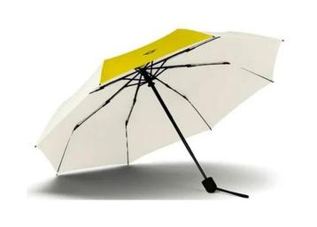 Opvouwbare Paraplu van het automerk Mini kleur wit marchandi