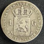Pays Bas - 1 gulden 1848 - KM 66 - 113, Roi Guillaume II, Enlèvement ou Envoi, Monnaie en vrac, Argent