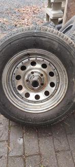 Verchroomde velg 4X4 Jeep in het midden, Auto-onderdelen, Banden en Velgen, Ophalen of Verzenden, Vrachtwagen, Velg(en)