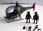 playmobil politie helicopter, Ophalen of Verzenden, Zo goed als nieuw, Complete set