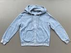 Vest / hoodie sweater licht grijs 164-170, Kinderen en Baby's, Kinderkleding | Maat 164, Meisje, Trui of Vest, Ophalen of Verzenden