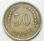 Av MINT FINLAND KM #26 „50 PENNIA” UIT 1921 H, Ophalen of Verzenden, Losse munt, Overige landen