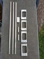 Freesmal scharnieren'89 mm op rvs rail, Doe-het-zelf en Bouw, Gereedschap | Freesmachines, Ophalen, Nieuw, Bovenfrees