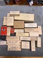Lot ampoules condensateur us ww2 radio guerre militaria navy, Ophalen of Verzenden, Landmacht