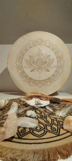 Sjamanistische trommel 46 cm geitenleer — lotus laser, Muziek en Instrumenten, Percussie, Ophalen of Verzenden, Nieuw, Trommel