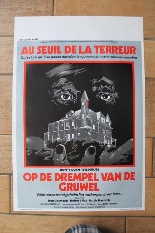 filmaffiche Don't Go In The House 1979 filmposter, Verzamelen, Posters, Zo goed als nieuw, Film en Tv, A1 t/m A3, Rechthoekig Staand