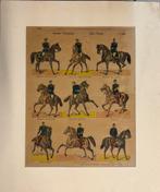 Grote gravure Armée francaise N 1649, Antiek en Kunst, Kunst | Etsen en Gravures, Ophalen