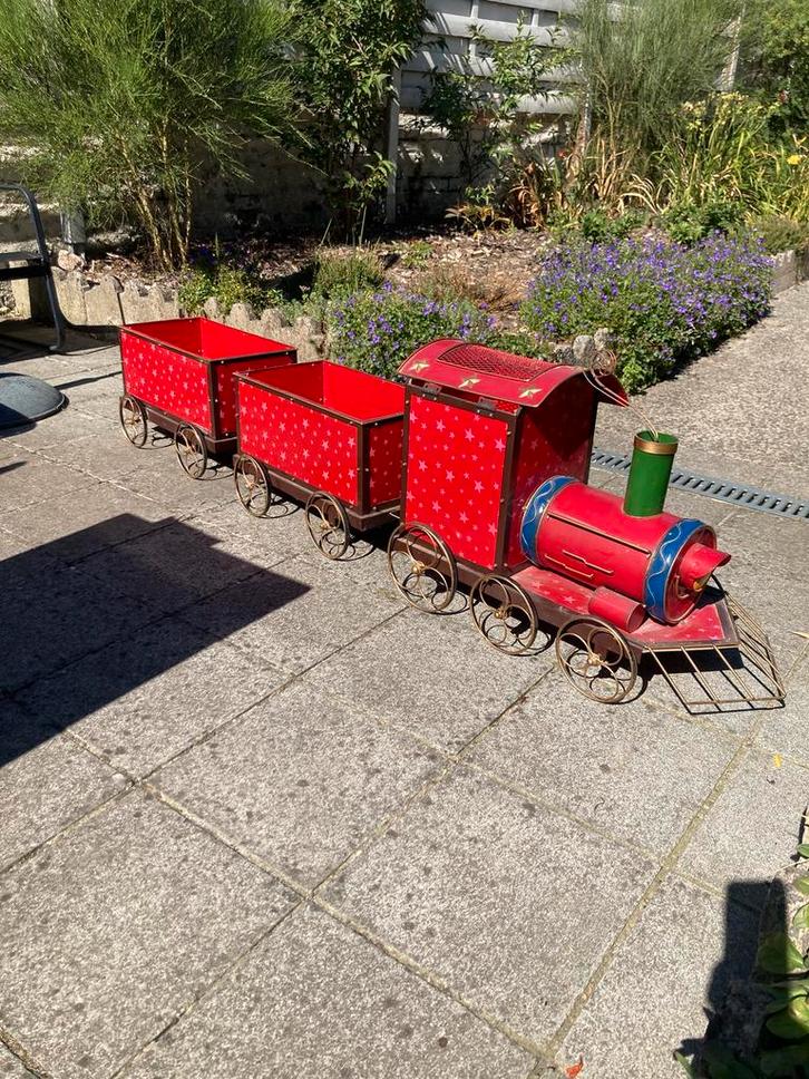 Magnifique train géant de Noël et ses wagons, Diversen, Kerst, Gebruikt, Ophalen