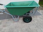 Kruiwagen in polyester in nieuwstaat, Ophalen, Zo goed als nieuw, Handmatig, Tweewielig