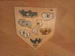 Houten puzzel, Ophalen of Verzenden, Zo goed als nieuw, Van hout