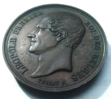 medaille VEYRAT 1850 leopold 1 XXe verjaardag onafhankelijkh beschikbaar voor biedingen