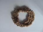 armband in houten kralen, Handtassen en Accessoires, Armbanden, Ophalen of Verzenden, Nieuw, Hout