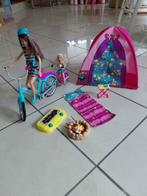 Barbie vélo tandem et camping, Enlèvement, Comme neuf