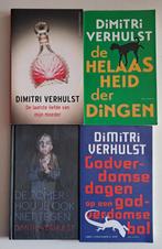 Boeken Dimitri Verhulst, Ophalen of Verzenden, Gelezen