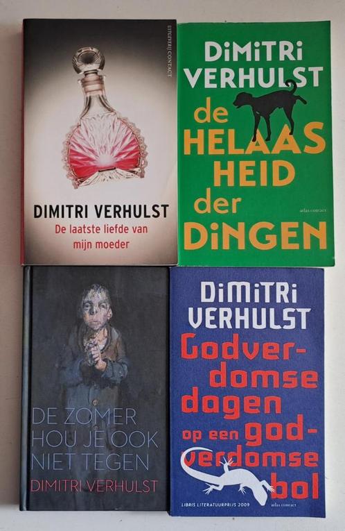 Boeken Dimitri Verhulst, Boeken, Literatuur, Gelezen, Ophalen of Verzenden
