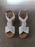 Sandalen met sleehak te koop, Ophalen, Wit, Gabor, Nieuw