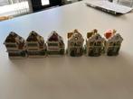 Vintage winterhuisjes voor theelichtje, Ophalen of Verzenden, Zo goed als nieuw