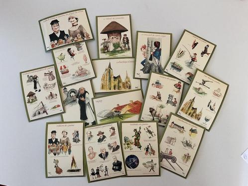 Toeristische postkaarten over de Gaume., Verzamelen, Postkaarten | België, Luxemburg, Ophalen of Verzenden