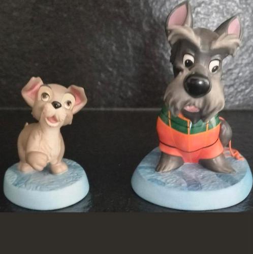 Wdcc Jock and Scamp uit de lady and Tramp serie. Bijna niet, Verzamelen, Disney, Nieuw, Ophalen of Verzenden