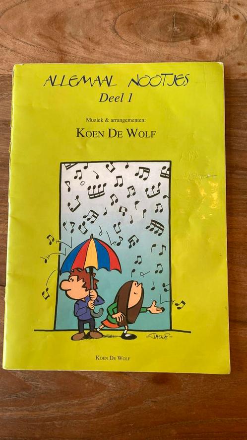 Allemaal Nootjes deel 1 - Koen De Wolf, Boeken, Schoolboeken, Gelezen, Muziek, Overige niveaus, Ophalen of Verzenden