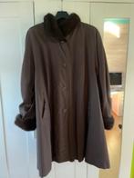 Winterjas met voering in bond, Kleding | Dames, Jassen | Winter, Ophalen, Bruin, Maat 42/44 (L), Gedragen