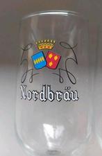 vintage bierglazen van Nördbrau, Ophalen of Verzenden, Zo goed als nieuw, Glas of Glazen