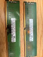 16 GB Ram DDR4 2400T SK Hynix, Computers en Software, RAM geheugen, DDR4, Ophalen of Verzenden, Zo goed als nieuw, 2400MHz