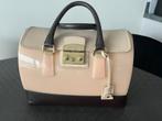 Furla handtas roze met zwarte bodem, Handtas, Roze, Ophalen