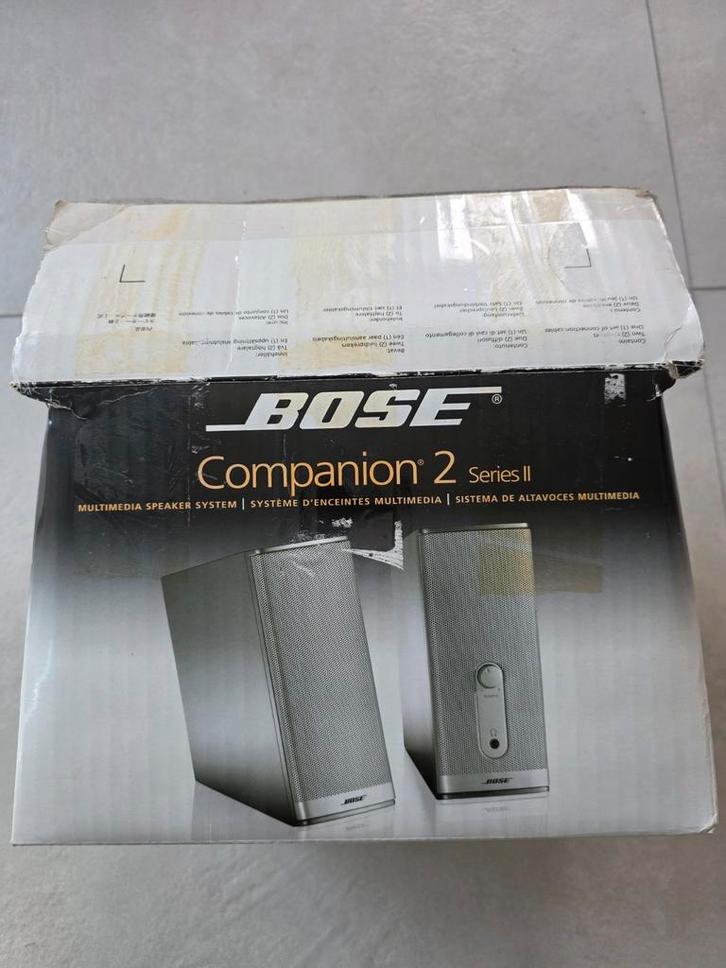 Bose Companion 2-serie II - magnetisch afgeschermd, Computers en Software, Pc speakers, Ophalen