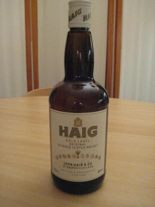 Whisky Haig Gold Label – 70 cl – jaar 1991, Verzamelen, Wijnen, Nieuw, Overige typen, Overige gebieden, Vol, Ophalen of Verzenden