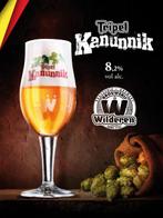 Reclamebord vintage Tripel Kanunnik Wilderen - mancave nieuw, Verzamelen, Biermerken, Ophalen of Verzenden, Zo goed als nieuw