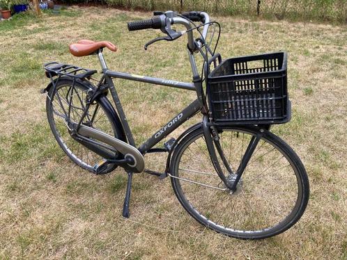 Oxford stadsfiets met voordrager – alles werkt – rijklaar, Fietsen en Brommers, Fietsen | Heren | Herenfietsen, Gebruikt, Overige merken