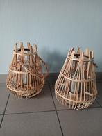 2 Rotan verlichtingen, Ophalen, Zo goed als nieuw