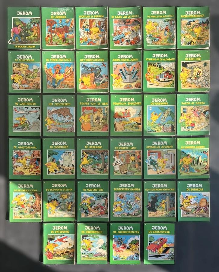 Jerom - 34 strips / 26 x 1ste druk, Boeken, Stripverhalen, Meerdere stripboeken, Ophalen of Verzenden