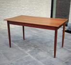 Prachtige midcentury teakhouten eettafel, Huis en Inrichting, Tafels | Eettafels, Ophalen of Verzenden, Zo goed als nieuw, Teakhout