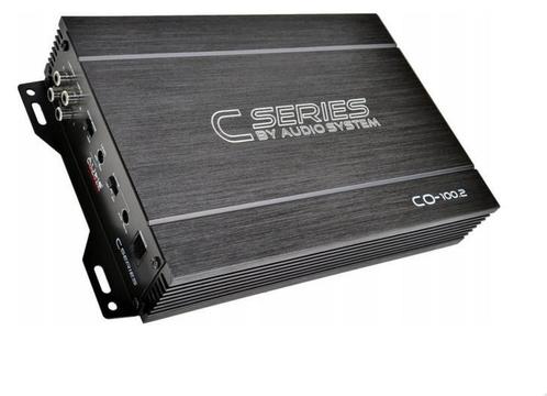 Audio System CO-100.2 versterker 2 kanaals 320 watts RMS met, Auto diversen, Autospeakers