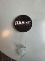 Estaminet tapkraan reclame PVC refined lager, Verzamelen, Biermerken, Ophalen of Verzenden, Nieuw, Reclamebord, Plaat of Schild