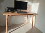 Houten bureau 120x60cm met 2 lades, Huis en Inrichting, Bureaus, Ophalen, Zo goed als nieuw, Bureau