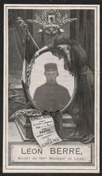 Gesneuvelde 1914-18 Léon Berré Libramont -Paris, Ophalen of Verzenden