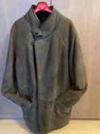 Heren winterjas in daim, bruin/groen, nieuw, Ophalen, Nieuw, Maat 52/54 (L), Bruin