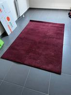 Tapijt donkerrood 113x195cm TYVELSE, Huis en Inrichting, Ophalen, Gebruikt, 100 tot 150 cm, 150 tot 200 cm