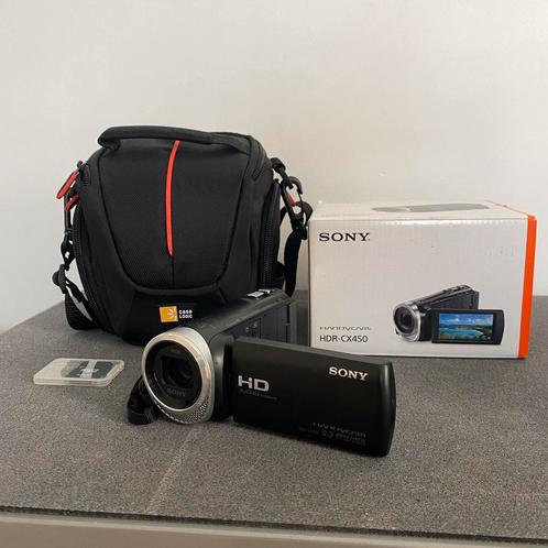 Handycam Sony HDR CX450, TV, Hi-fi & Vidéo, Caméscopes numériques, Comme neuf, Caméra, Sony, Full HD, Enlèvement ou Envoi